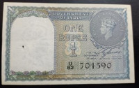 Early India Bank Note – Premium Cut