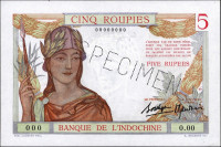 French India Bank Note – Standard Series Collection